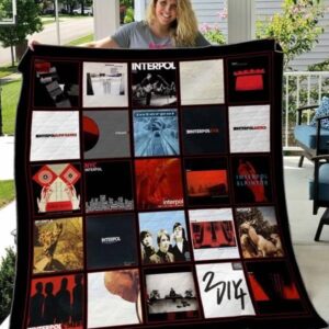 Interpol Quilt Blanket Hvt050610  Quilt